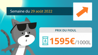 Prix du fioul semaine du 29 août